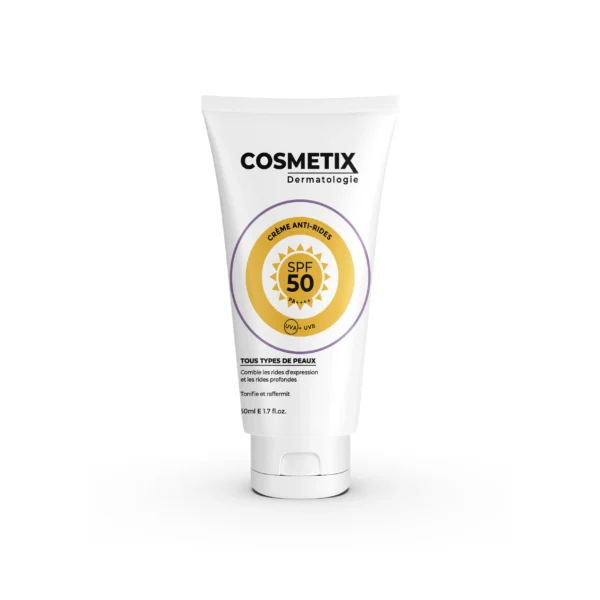 COSMETIX Crème Anti-Rides Soin 2X1 SPF50+