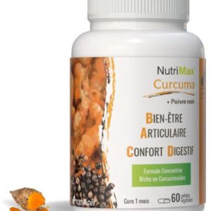 NUTRIMAX Curcuma Poivre Noir 60 gel