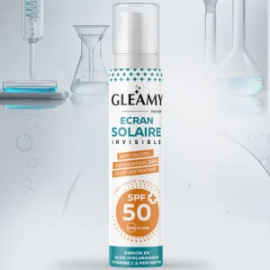 GLEAMY Écran solaire invisible