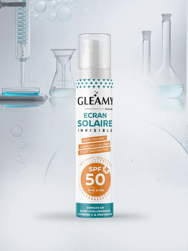 GLEAMY Écran solaire invisible