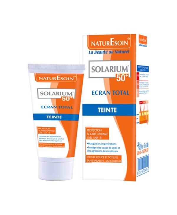 NATURESOIN SOLARIUM 50+ Ecran Total 50ml - Teinté