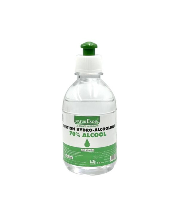 NaturEsoin Solution Hydro-Alcoolique 70% Alcool 250ml
