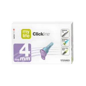 CLICKFINE Aiguilles de stylo à Insuline 32G 4mm x100