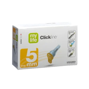 CLICKFINE Aiguilles de stylo à Insuline 31G 5mm x100