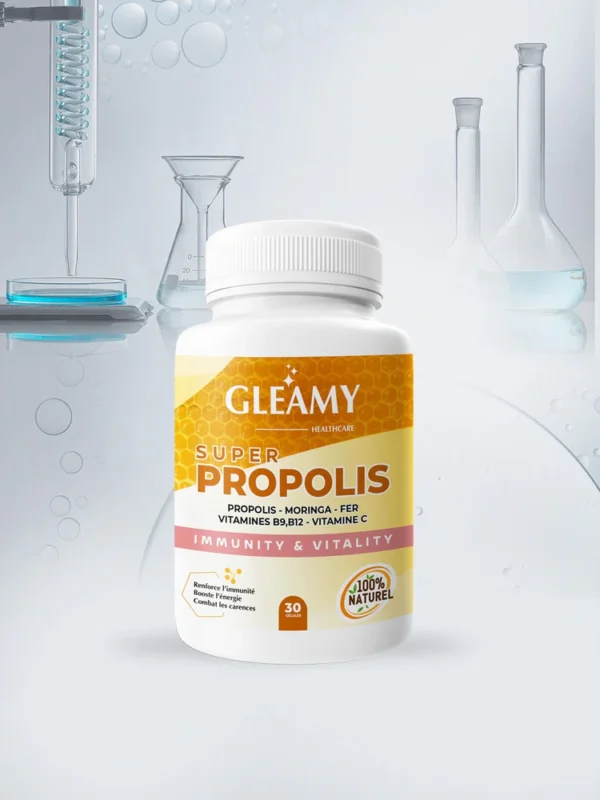 Gleamy Propolis à base de Propolis et Moringa