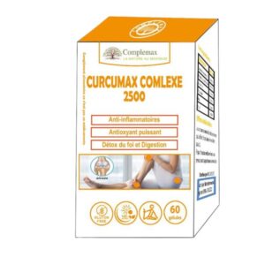 Complemax Curcumax 2500 60 gelules