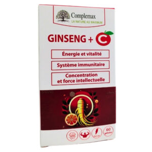 Complemax Ginseng + VIT C 60 gelules