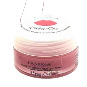 Julia & Rose Poppy Lips Baume Hydratant Lèvres 15g