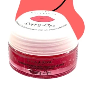 Julia et Rose Poppy Lips Gommage Exfoliant Lèvres 15g